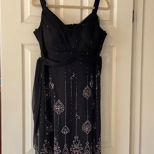 16 W Black ONYX Nite Special Occasion Dress